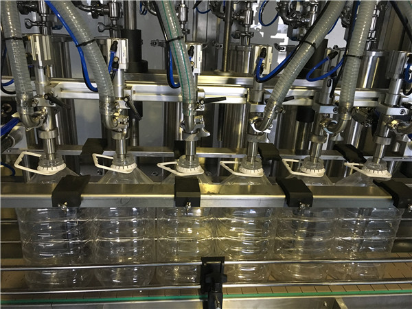 Pris Ffatri Gystadleuol Peiriant Llenwi Olew Llysiau Awtomatig 5L